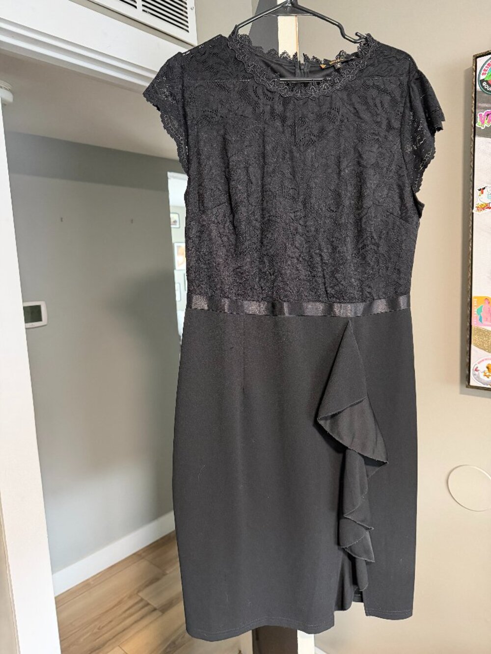 Black Lace Dress sz 1XL
